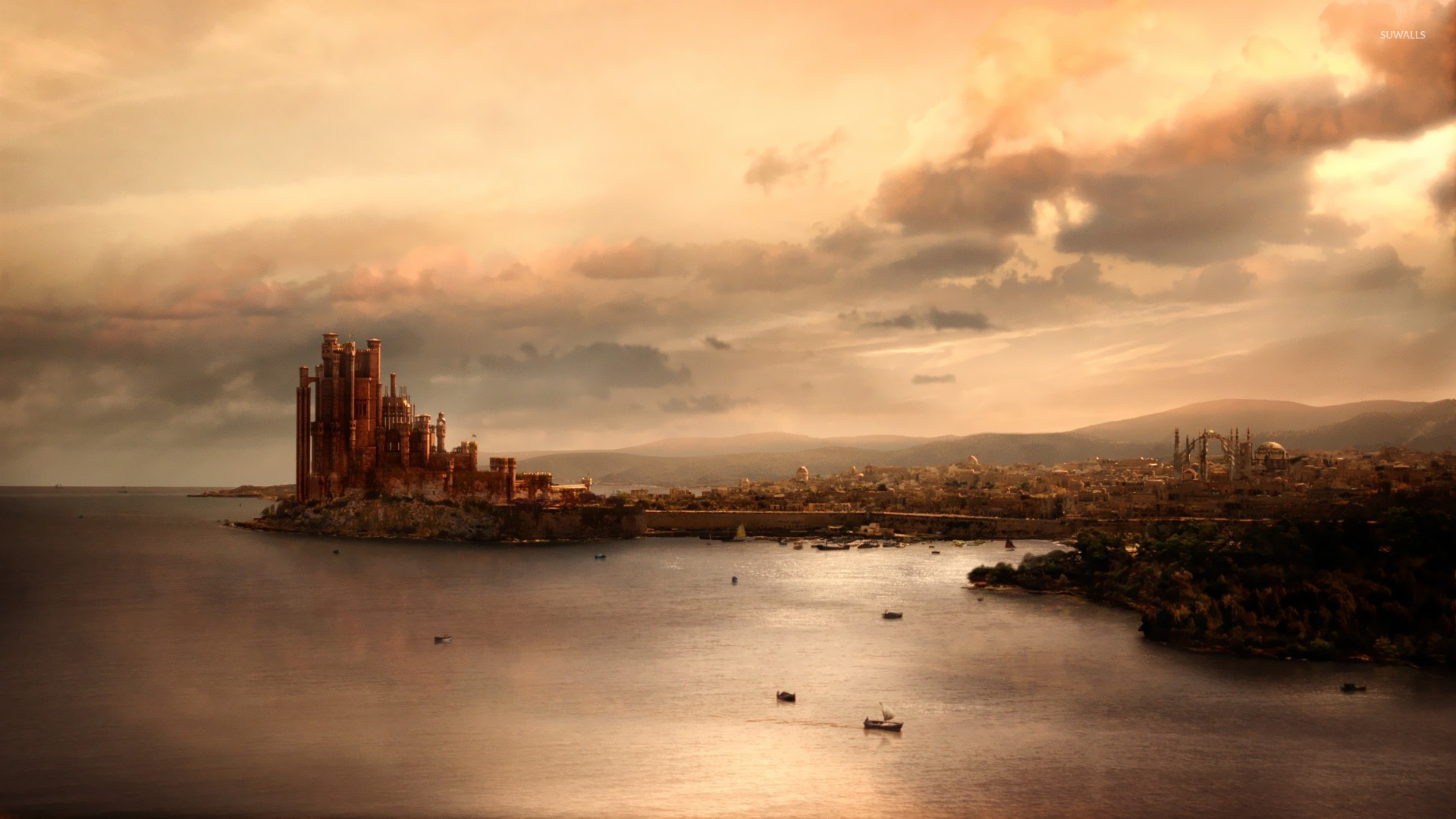 game of thrones background 4k